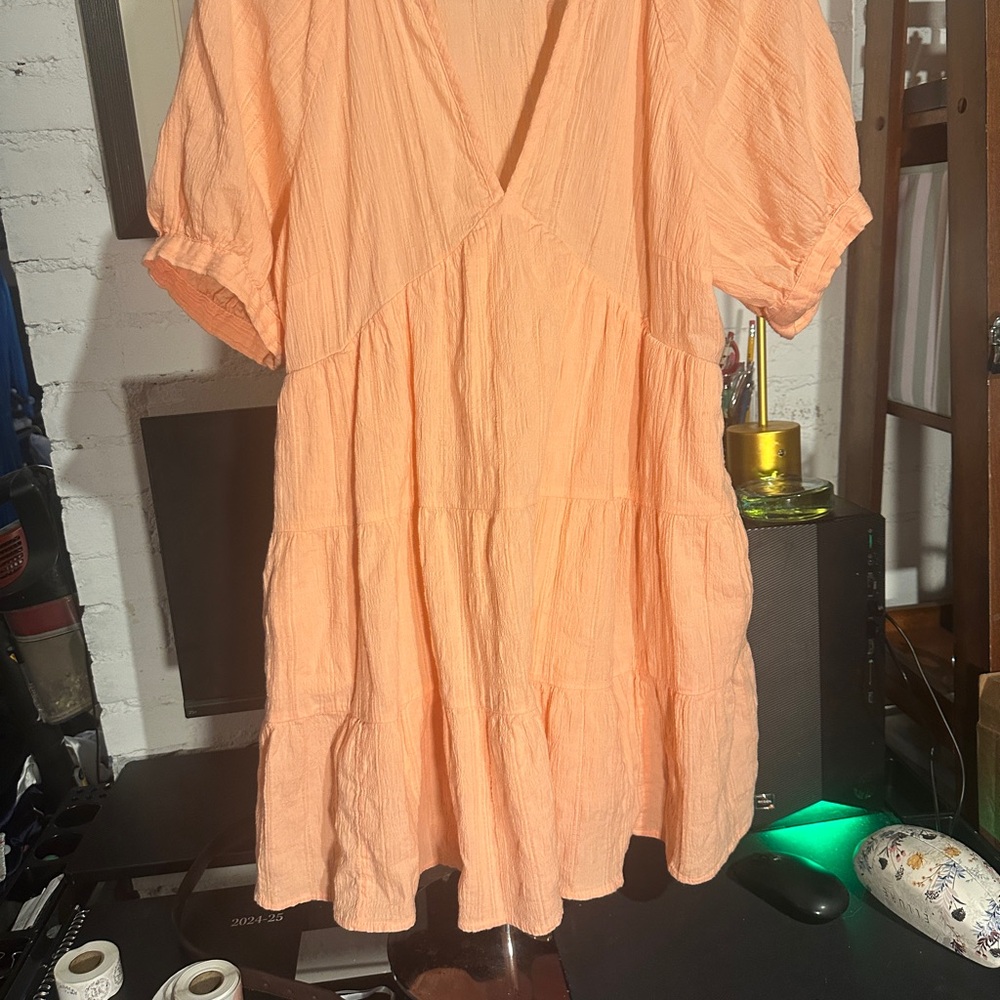 Universal Thread Peach Tunic Top - image 1